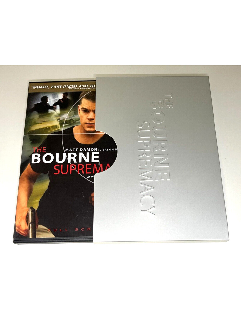 The Bourne Supremacy (DVD, 2004) with tin case